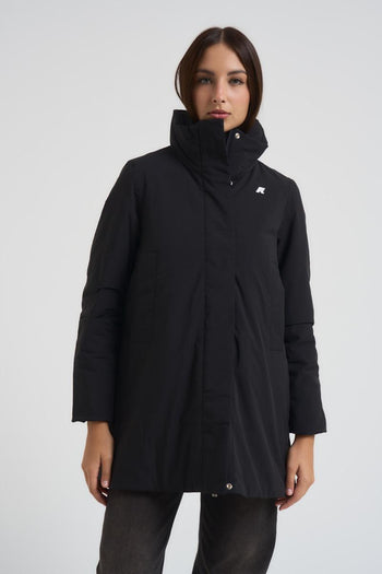 Giubbotto donna Marla St Warm lungo nero - 3