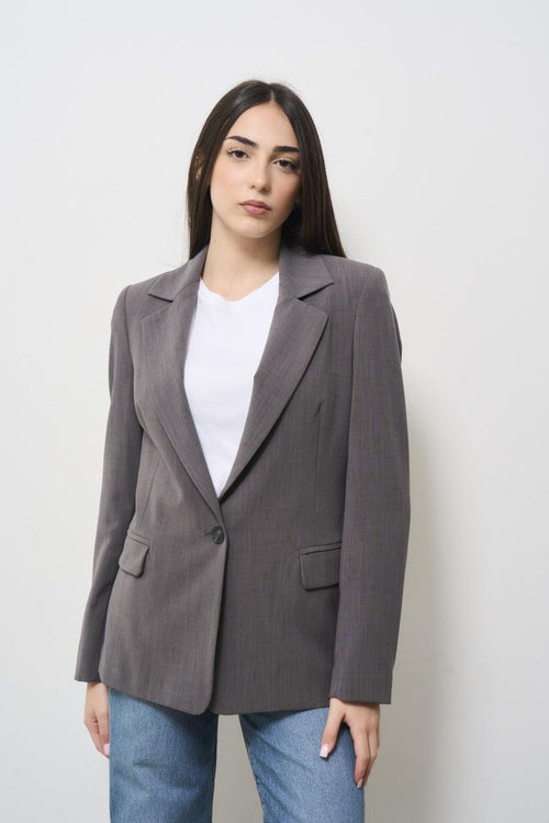 Giacca donna grigia