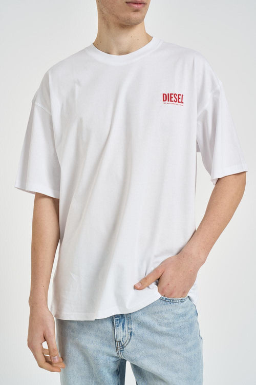 T-shirt uomo girocollo bianca