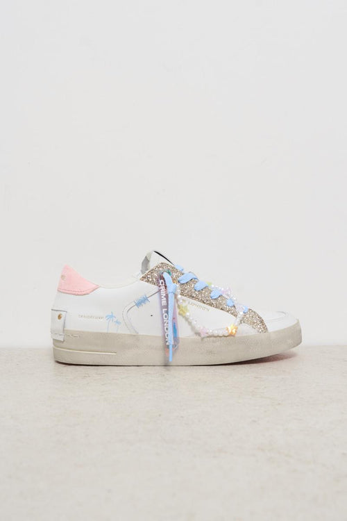 Sneakers donna deluxe in pelle