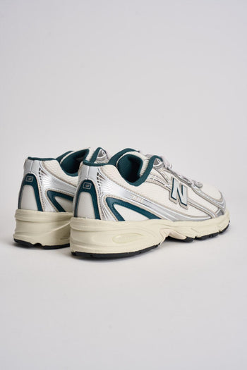 Sneakers uomo 740N verde - 4