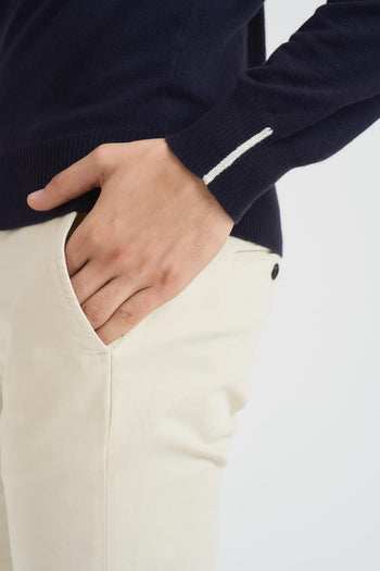 Girocollo uomo Urban Basic blu - 3