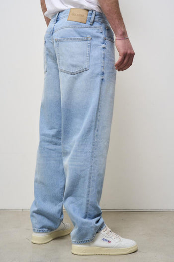 Men's straight light denim jeans - 4