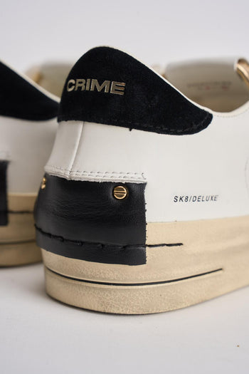 Sneakers donna bianca e nera - 7