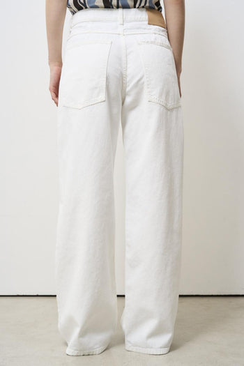 Jeans donna bianco - 5