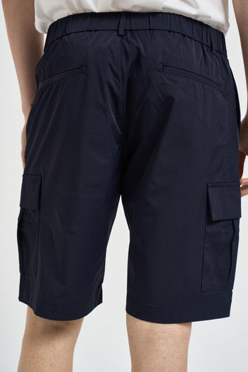 Bermuda cargo uomo blu navy - 3