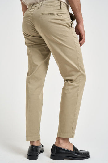 Pantalone uomo chino beige - 3