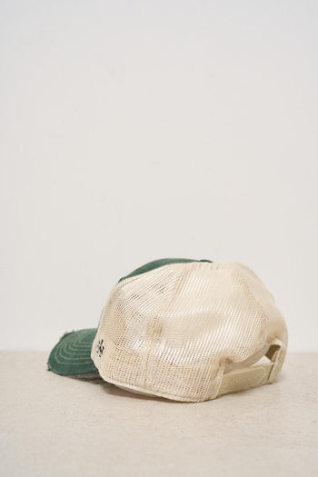 Cappellino uomo verde e beige - 3