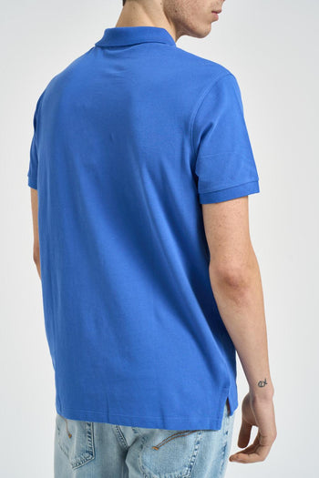 Polo uomo blu royal - 3