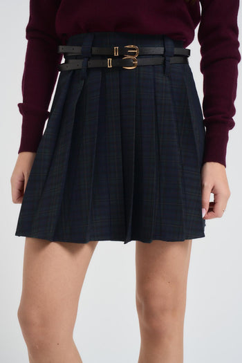 Gonna donna a pieghe verde - 3