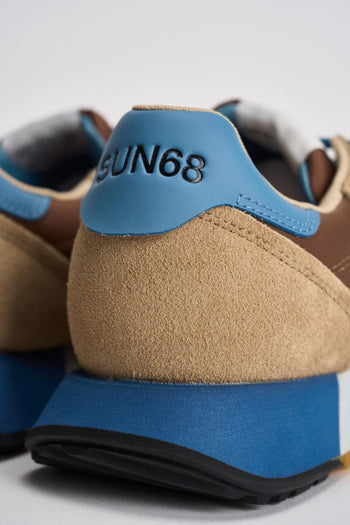 Sneakers uomo multicolor celeste - 8