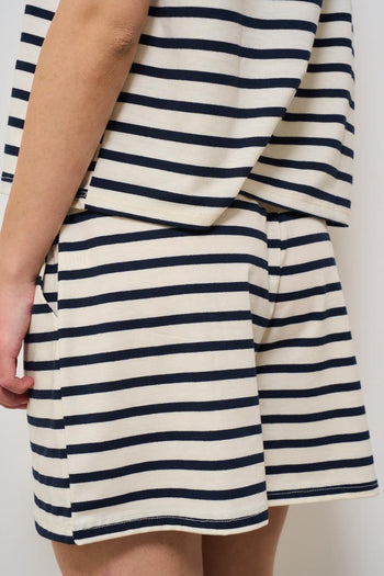 Completo donna a righe blu - 6