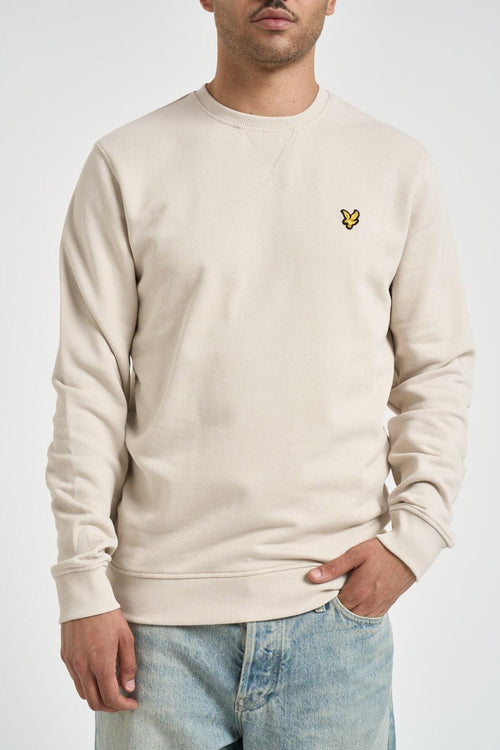 Felpa uomo girocollo burro