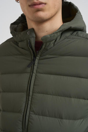 Piumino uomo trapuntato verde - 3