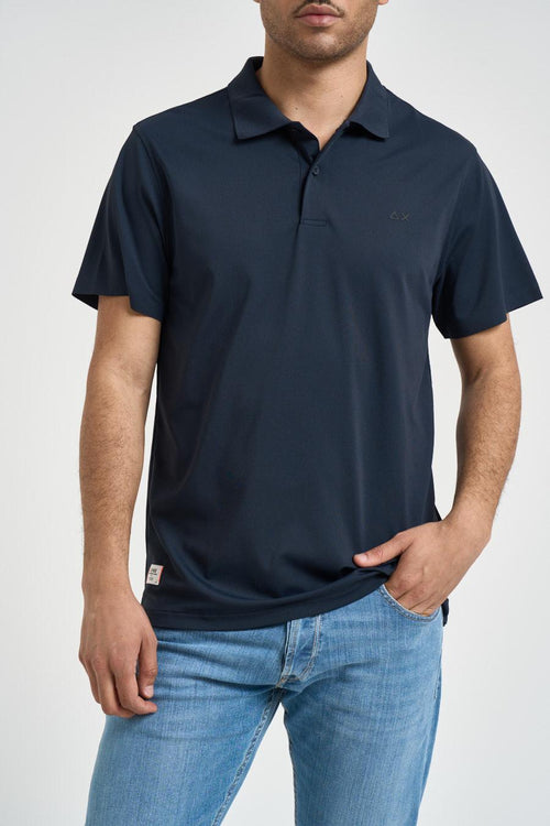 Polo uomo blu
