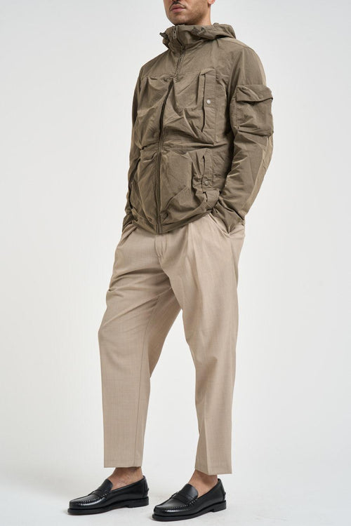 Giubbotto uomo verde militare