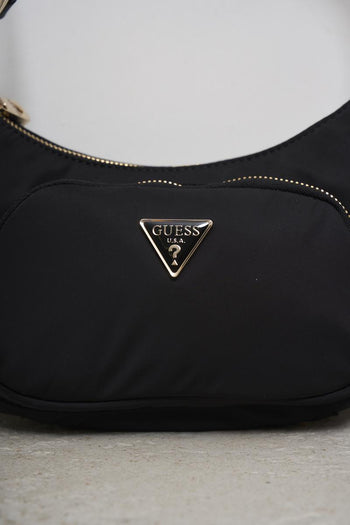 Black women's shoulder bag - 3