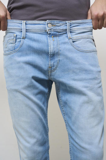 Anbass Men's Jeans Light Denim - 6