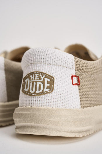 Scarpa da barca uomo Wally beige - 7