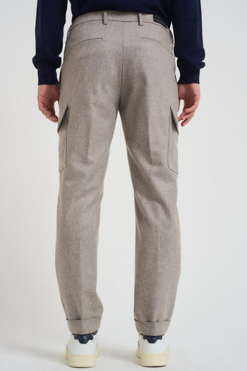 Pantalone uomo cargo fango - 3
