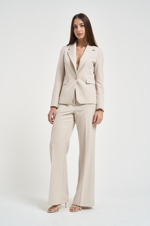 Tailleur donna sabbia