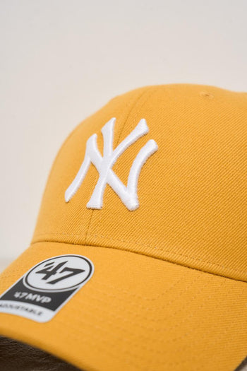 Cappellino uomo giallo Snapback New York Yankees - 3