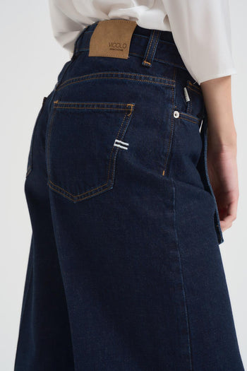 Jeans donna Elissa in denim scuro - 4