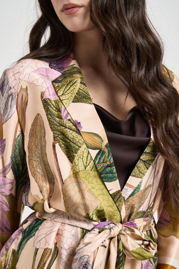 Blazer donna fluido stampa floreale - 3
