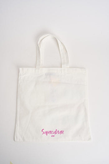 Tote bag donna in tela con stampa - 3