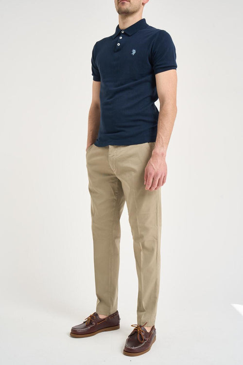 Polo uomo blu navy