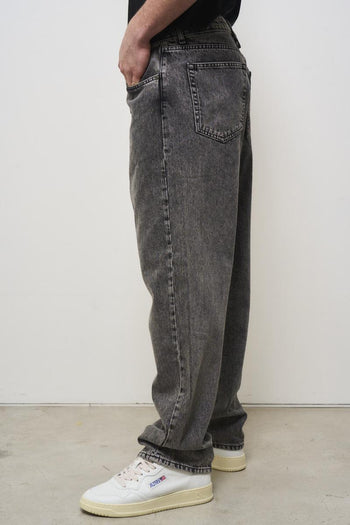 Cleveland men's jeans in black denim - 3