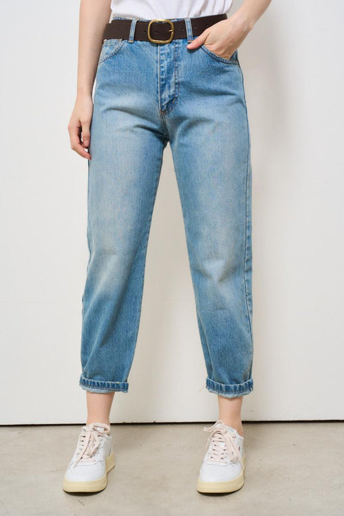 Jeans donna regular denim medio