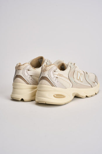 Sneakers donna 530 panna e beige - 7