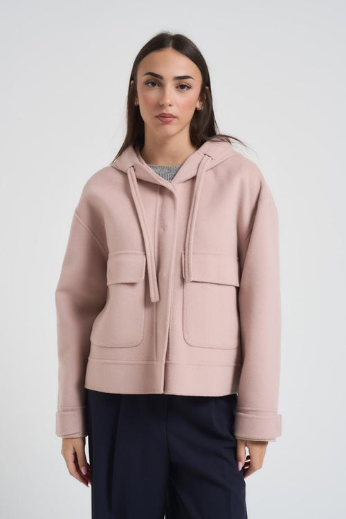 Cappotto Gary donna cipria