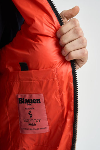 Giubbotto uomo smanicato beige - 7