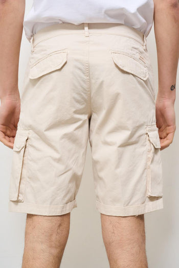 Bermuda uomo cargo panna - 4