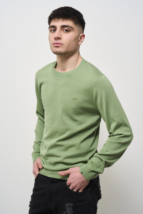 Maglia uomo girocollo verde
