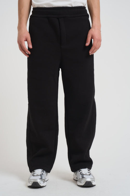 Pantalone uomo gamba dritta nera