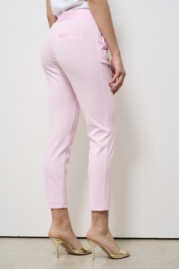 Women's skinny pink trousers - 3