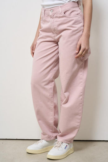 Women's pink palazzo pants - 5