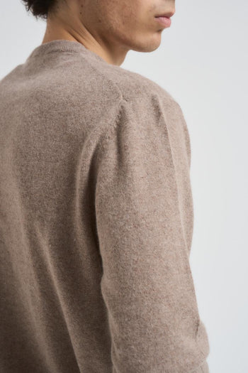 Maglia uomo girocollo tortora - 6