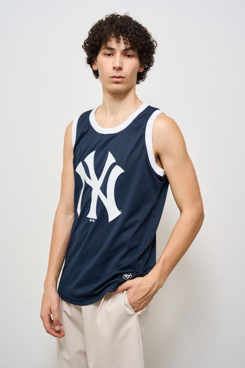 Canotta uomo Yankees blu