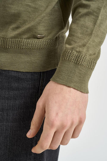 Maglia uomo girocollo militare - 4