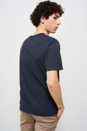 Polo uomo blu - 3