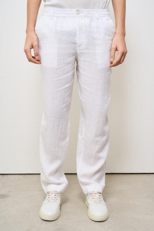 Pantalone uomo regular bianco