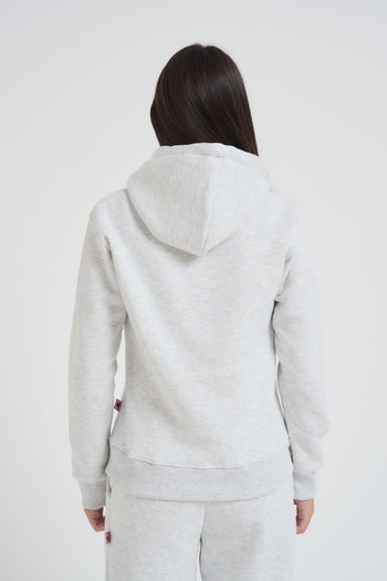 Felpa donna Gretaz grigio chiaro - 3