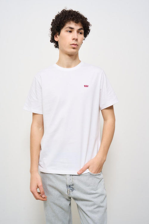 T-shirt uomo girocollo bianca - 2