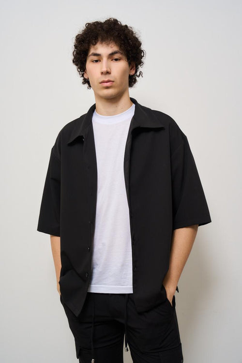 Camicia uomo a maniche corte