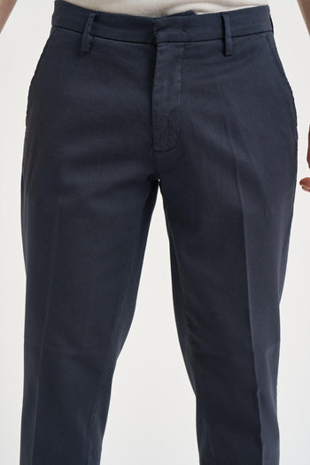 Pantalone uomo chino blu - 3