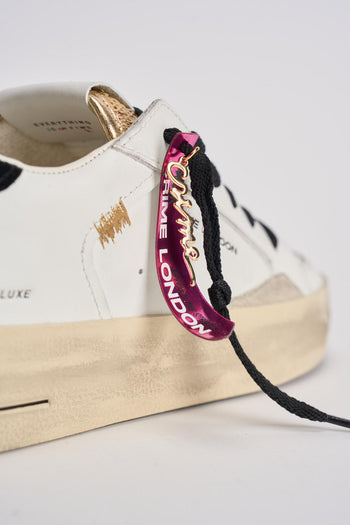 Sneakers donna bianca e nera - 6